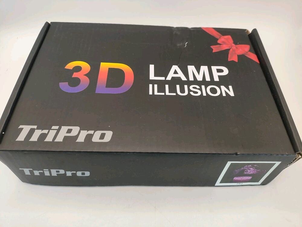 3D LED Night Light for Kids Motorcycle Intelligent Illusion Lamp Tripro Harley